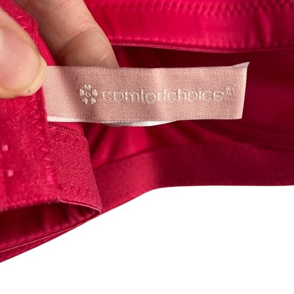 Woman Within Comfort Choice New Women's 46C Full Coverage Underwire Pink Bra - Picture 5 of 9